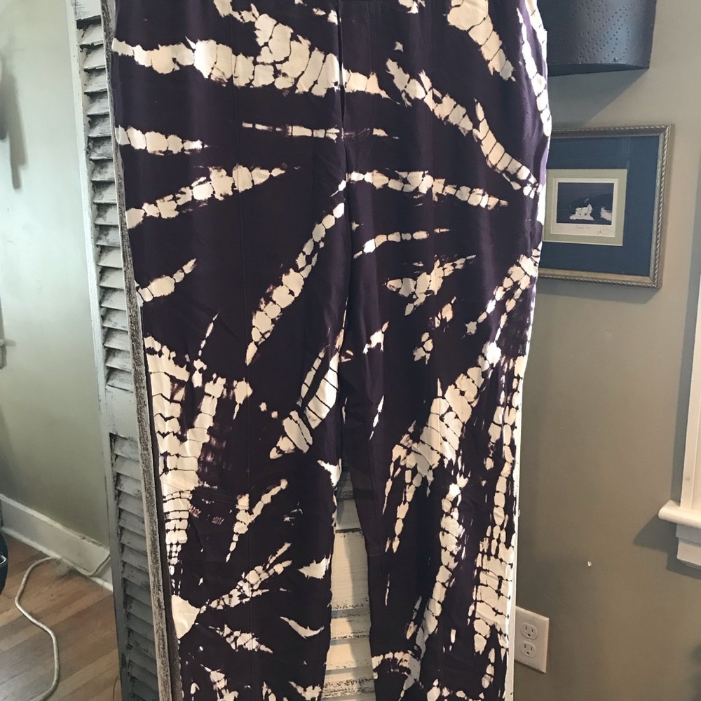 Tie-Dye Patterned Pants